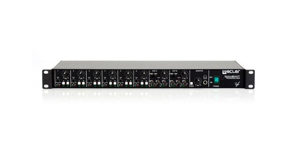 Ecler-sam-614t-rack-mount-multi-zone-mixer